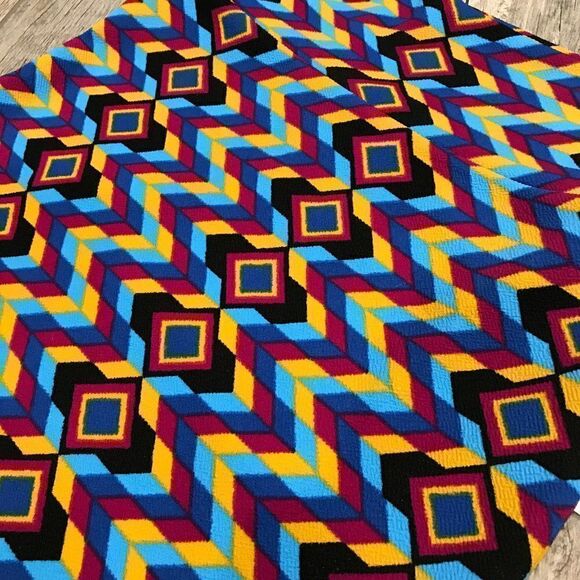 LuLaRoe geometric print midi Cassie skirt - Picture 3 of 7